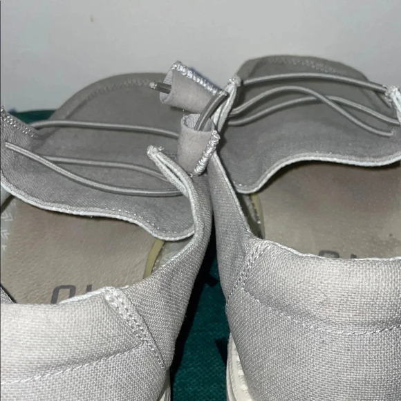 Hey Dude Gray Loafers with Comfortable Slip-On Design - Picture 7 of 9